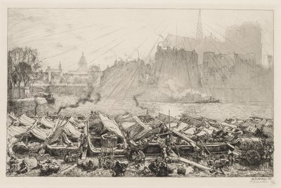 Büyük Elma Pazarı by Auguste Louis Lepère
