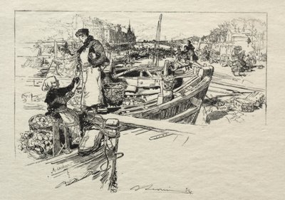 Elma Pazarı, 1 Numara by Auguste Louis Lepère