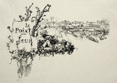 Günlük puan by Auguste Louis Lepère