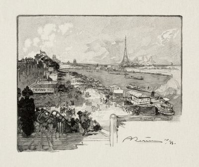 Günlük puan by Auguste Louis Lepère