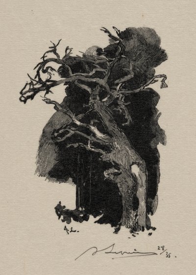 öfkeli by Auguste Louis Lepère