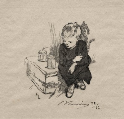 Çocuğun orset var by Auguste Louis Lepère