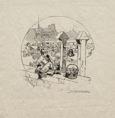 Elma Pazarı, No. 2 by Auguste Louis Lepère