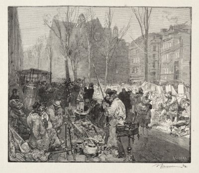 Hurda Pazarı by Auguste Louis Lepère