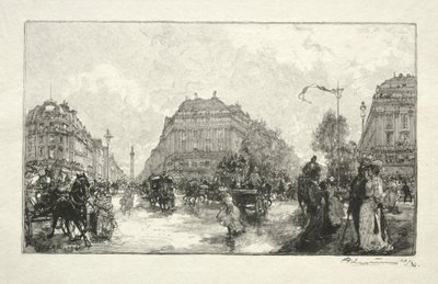 Opera Meydanı by Auguste Louis Lepère