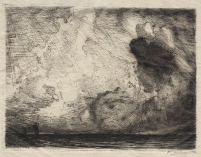 Deniz manzarası, 1911. by Auguste Louis Lepère