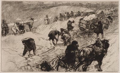 Kartopu Savaşı: Quai aux Fleurs, 1890. by Auguste Louis Lepère