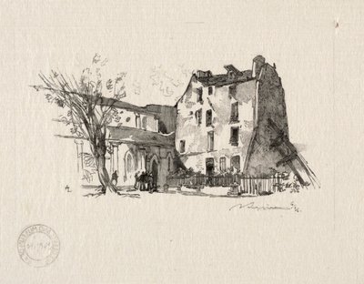 Yoksul Aziz Julian: Presbytery by Auguste Louis Lepère