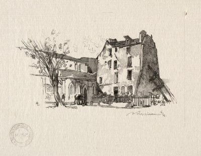 Aziz Julien Yoksul: Presbytery. by Auguste Louis Lepère