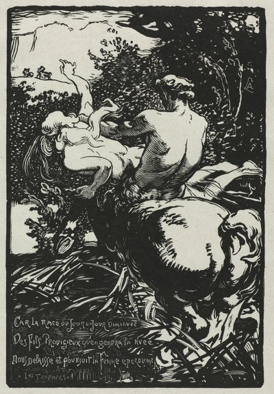 Centaur by Auguste Louis Lepère