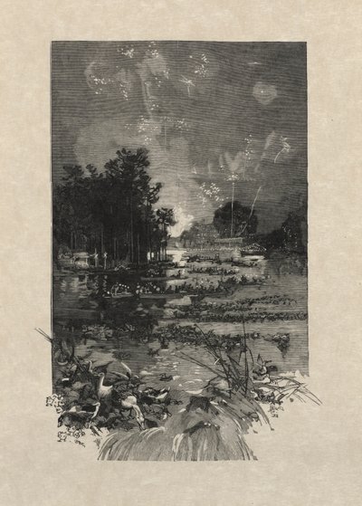 Görev mağdurları için festival by Auguste Louis Lepère