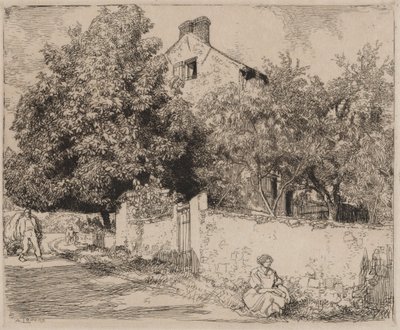 Madame B. by Auguste Louis Lepère