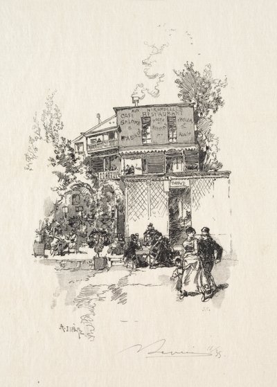 Bir Guinguet by Auguste Louis Lepère