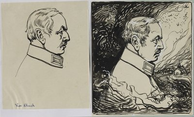 Kluck tarafından, 1914. by Auguste Louis Lepère