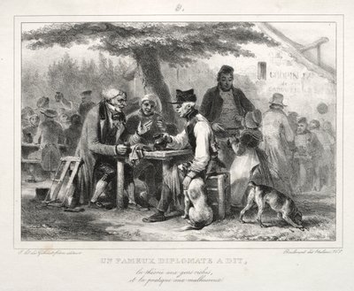 1832 Albümü: Ünlü bir diplomat dedi ki..., 1832. by Auguste Raffet