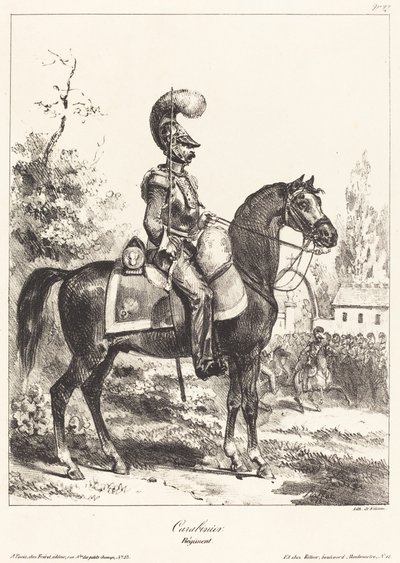 Karabinalı asker by Auguste Raffet
