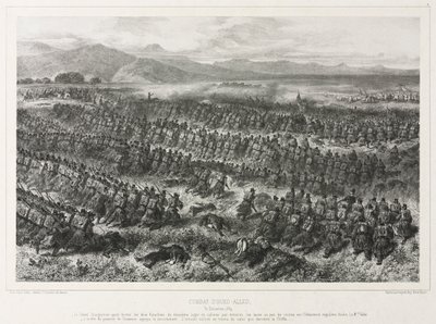 Oued-alleg Savaşı, 31 Aralık 1839, 1840. by Auguste Raffet
