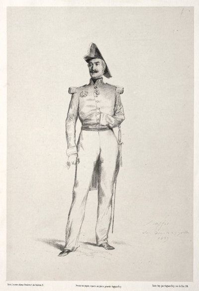 Mareşal Baraquey dHilliers, 1859. by Auguste Raffet