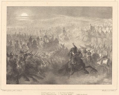 Gece İncelemesi by Auguste Raffet