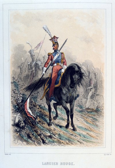 Kızıl Mızraklı, 1859. by Auguste Raffet