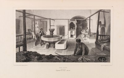 Tatar hamamı, Dinlenme odası. Anatole de Demidoff