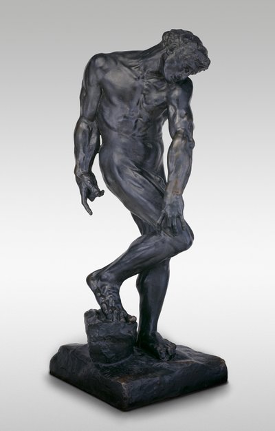 Adam, modellenmiş c.1881 by Auguste Rodin