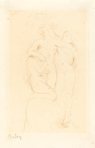 Araf Ruhları by Auguste Rodin