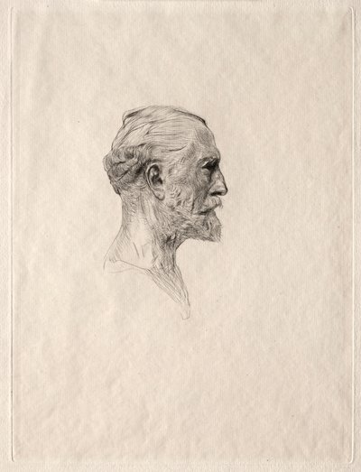 Antonin Proust, 1885. by Auguste Rodin