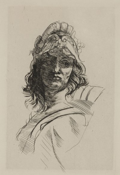 Bellona büstü by Auguste Rodin