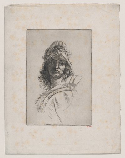 Bellona büstü, 1882-85. by Auguste Rodin