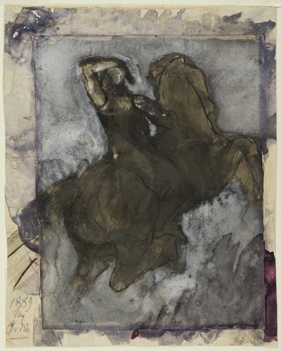 Süvari, 1889 by Auguste Rodin