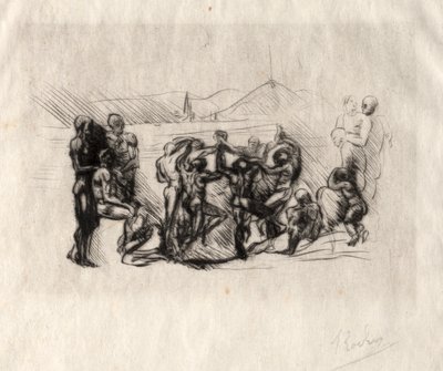 La Ronde, 1883. by Auguste Rodin