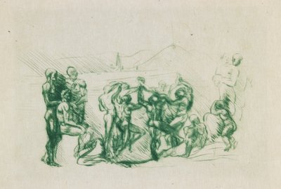 La Ronde, c.1883-84 by Auguste Rodin