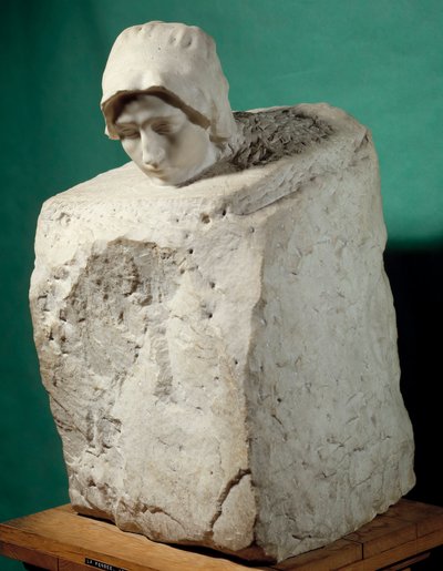 Düşünce Heykeli Auguste Rodin (1840-1917) 1886-1889 Paris, Rodin Müzesi by Auguste Rodin