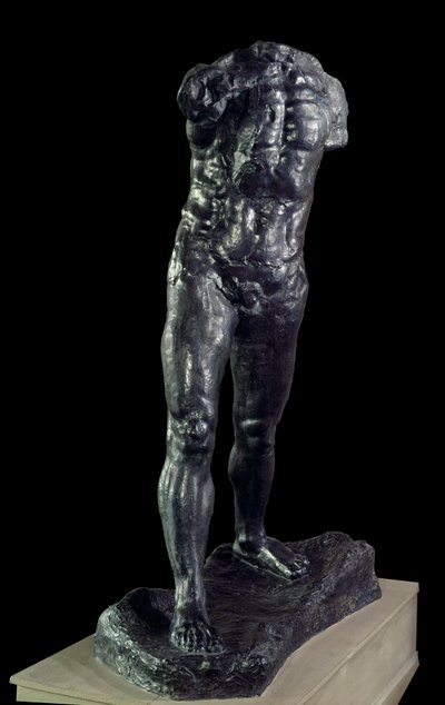 Yürüyen Adam Bronz heykeli Auguste Rodin (1840-1917) 1905 Paris, Musee Rodin. by Auguste Rodin