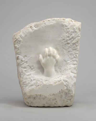 Bir Çocuğun Anma Rölyef Eli, 1908. by Auguste Rodin