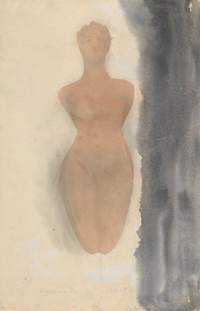 Yunan Vazosunun Kökeni, 1900-1910. by Auguste Rodin