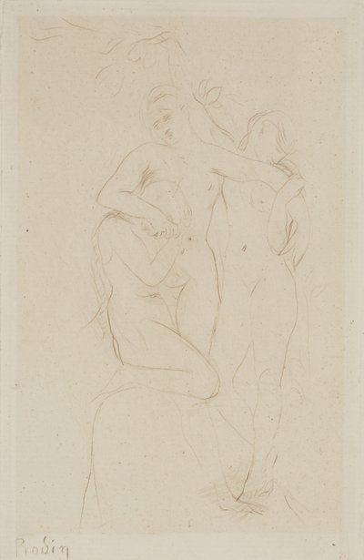 Araftaki Ruhlar by Auguste Rodin