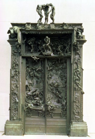 Cehennemin Kapıları, 1880-90 (bronz) by Auguste Rodin