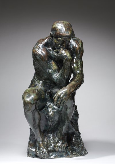 Düşünür, c.1880 by Auguste Rodin