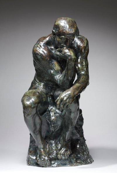 Düşünür, c. 1880. by Auguste Rodin