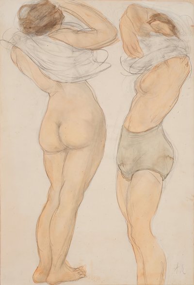 İki Rakam, n.d. by Auguste Rodin