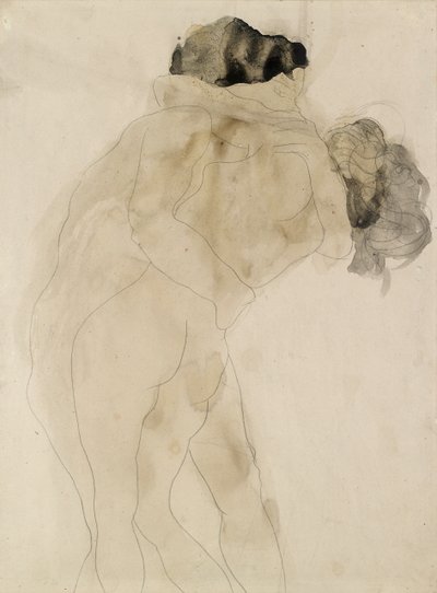 İki kucaklayan figür, c1900 by Auguste Rodin