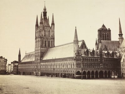 Ypres, Belçika, c. 1855-1862. by Auguste Rosalie Bisson