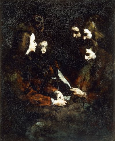 Mektup, by Auguste Theodule Ribot