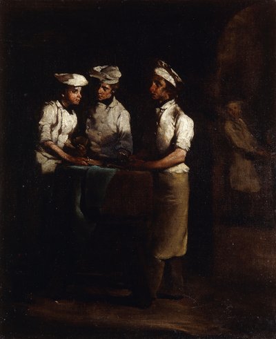 Üç Aşçı; Üç Aşçı, by Auguste Theodule Ribot
