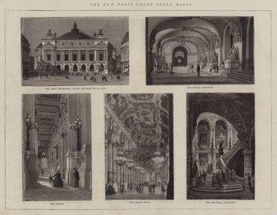 Yeni Paris Büyük Opera Binası by Auguste Victor Deroy
