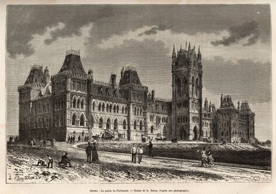 1859 ve 1876 yılları arasında inşa edilen Ottawa