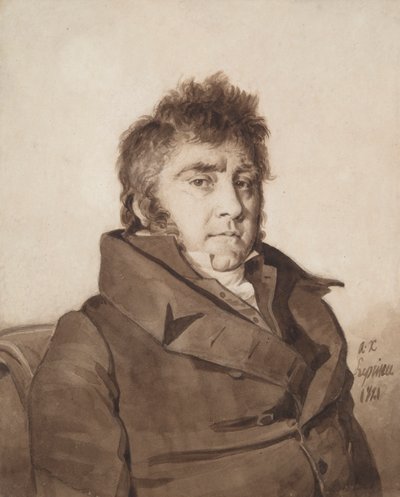 Sanatçının Portresi by Auguste Xavier Leprince