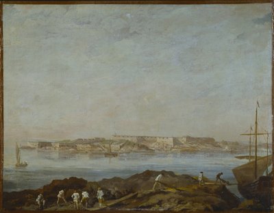 Vue de Sveaborg (ou Suomenlinna, Viapori) (Finlandiya) - Sveaborg